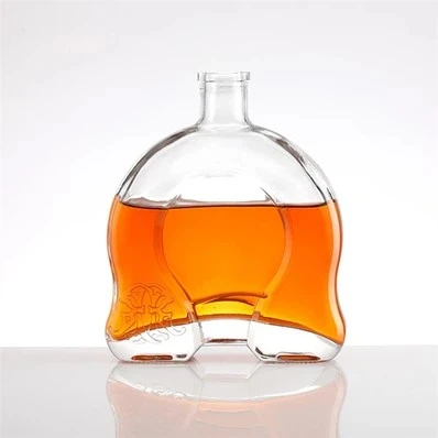 Elegant Inverted Pear-Shaped Glass Bottle factory